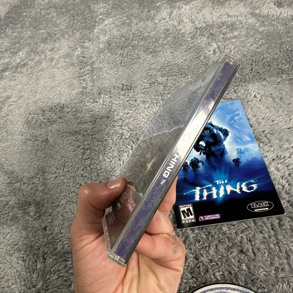 The Thing (2002, PC CD-ROM Game) With Original Manual & Game Disc & Case